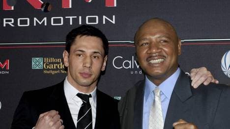 Felix Sturm (l.) kannte Marvin Hagler persönlich
