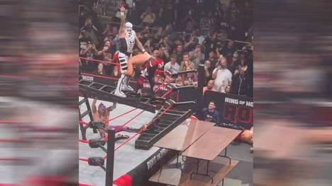 Dante Martin brach sich bei einem Flugmanöver mit Penta El Zero Miedo den Knöchel