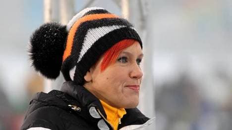 Kati Wilhelm ist dem Sport treu geblieben