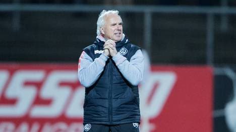 Peter Vollmann ist seit 2015 Trainer des VfR Aalen