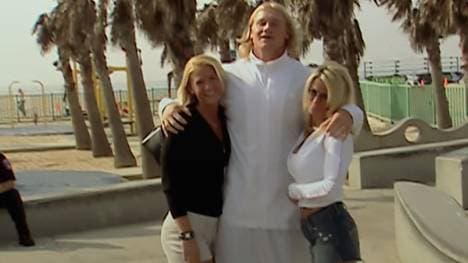 Daniel Rodimer als Teilnehmer von WWE Tough Enough 2004