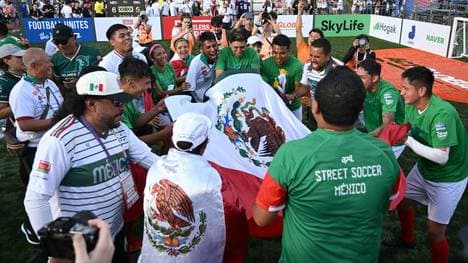 Mexikanischer Jubel bei der Obdachlosen-WM