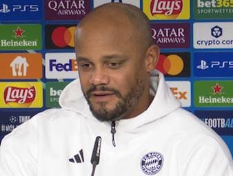 Alphonso Davies befindet sich nach seiner langen Verletzungspause wieder zurück im Bayern-Training. Vincent Kompany gibt ein Update, wann der Linksverteidiger wieder für den Verein auflaufen könnte.