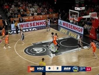 Spiel Highlights zu RASTA Vechta - ALBA BERLIN