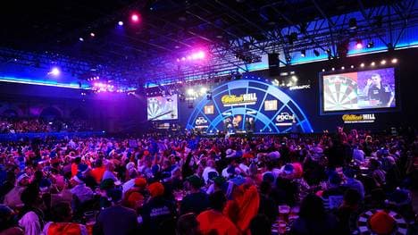 Auch die Darts-WM 2018 findet in der West Hall des Alexandra Palace statt