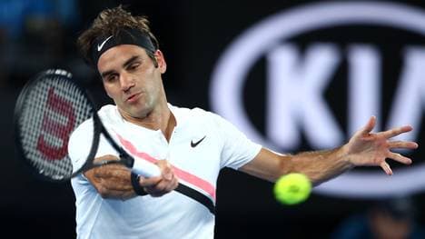 Roger Federer ist auch von Philipp Kohlschreiber nicht aufzuhalten