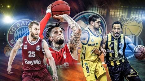 Bayern duelliert sich mit Bamberg, ALBA Berlin trifft auf Ludwigsburg