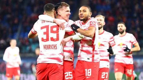 Leipzig feiert seinen zweiten Treffer