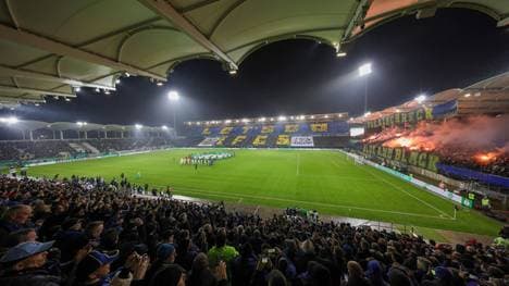 Im Ludwigspark wird endlich eine Drainage eingebaut