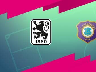 TSV 1860 München - FC Erzgebirge Aue: Tore und Highlights | 3. Liga