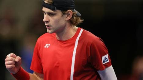 Der belgische Tennisspieler Zizou Bergs