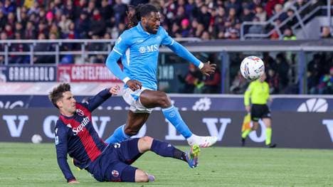 Bologna stellt Zambo Anguissa und Neapel ein Bein