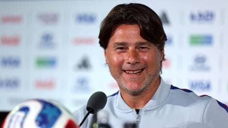 Gut gelaunt: Mauricio Pochettino
