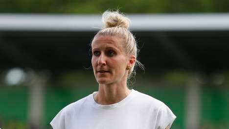 Anja Mittag verabschiedete sich Ende März vom VfL Wolfsburg
