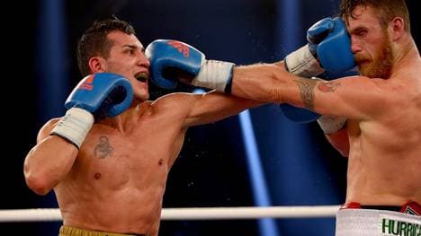 Jack Culcay (l.) setzte sich gegen Dennis Hogan durch