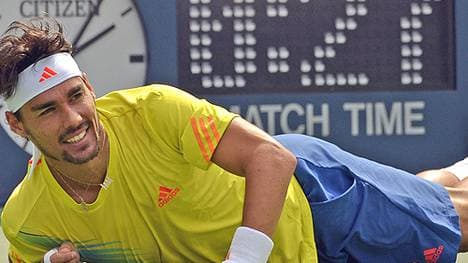 Fabio Fognini sorgte in Hamburg für Negativ-Schlagzeilen