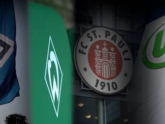 Der Abstiegskampf in der Bundesliga wird immer enger. Vor allem die Nordklubs geraten unter Druck. Wer schafft den Klassenerhalt, und wer muss den Gang in die 2. Liga antreten?