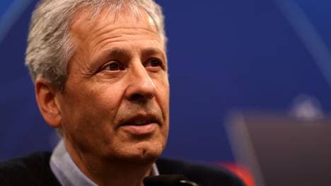 BVB-Coach Lucien Favre spricht über das Spiel gegen Wolfsburg