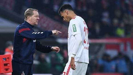 Timo Schultz und Torschütze Davie Selke