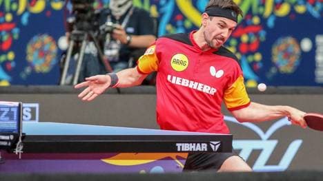 Timo Boll steht in der dritten WM-Runde