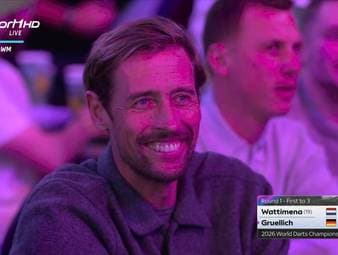 Prominenter Gast begeistert den Ally Pally