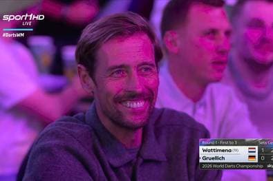 Prominenter Gast begeistert den Ally Pally