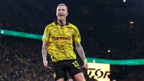 Marco Reus schoss die Dortmunder ins Achtelfinale