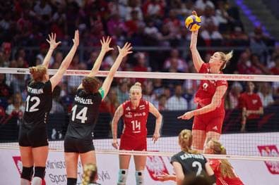 Volleyballerinnen verpassen Achtungserfolg