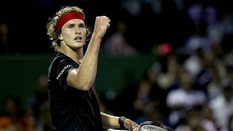 Alexander Zverev steht in Miami im Viertelfinale
