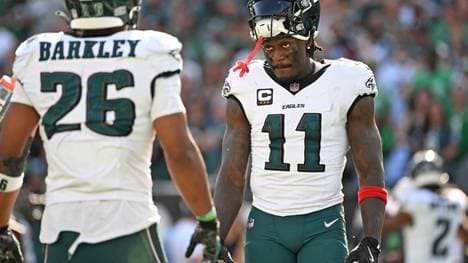 AJ Brown ist bei den Eagles frustriert