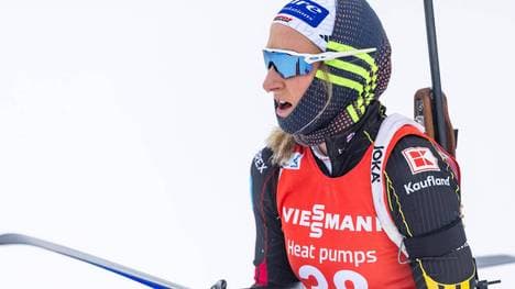 Anna Weidel brachte die deutsche Mixed-Staffel früh vom Kurs ab