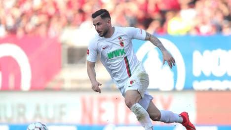 Marco Richter stammt aus der Jugend des FC Augsburg 