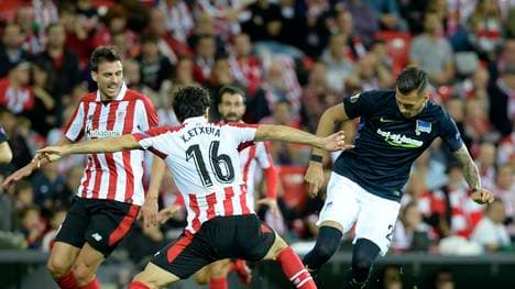 Davie Selke traf in seinen ersten drei Europa-League-Spielen für Hertha BSC