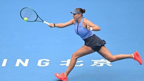 Im Finale der China Open: Amanda Anisimova