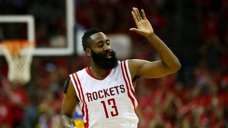 James Harden ist der Star der Houston Rockets