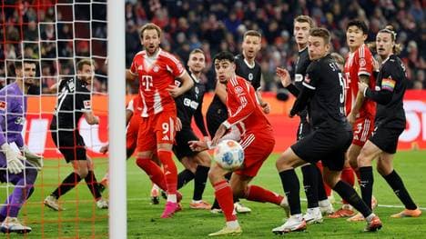 Umkämpftes Spiel in München