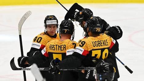 Die deutsche Mannschaft trifft im abschließenden Vorrundenspiel der Eishockey-WM auf Frankreich