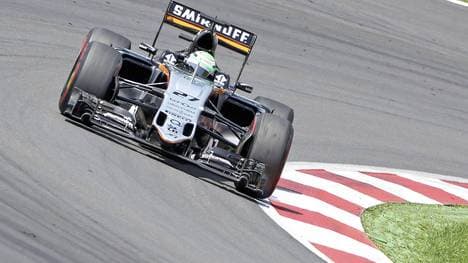 Nico Hülkenberg startet im Rennen aus der ersten Startreihe