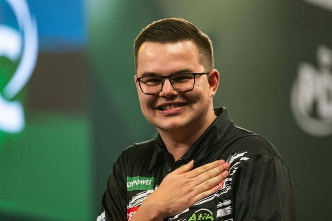 Darts-Star mit rührenden Worten für MvG