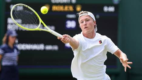 Max Schönhaus in Wimbledon