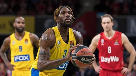 Im Januar spielte Jalen Reynolds noch für Maccabi gegen den FC Bayern
