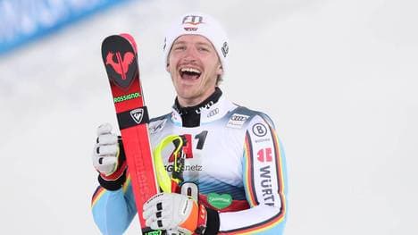 Linus Straßer hat auch privat allen Grund zum Jubel