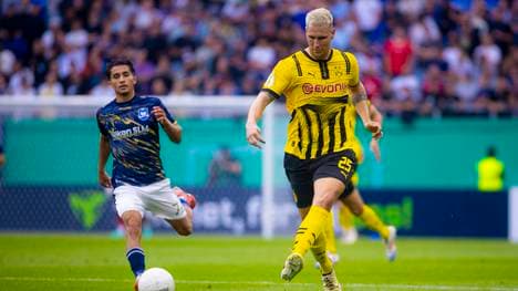 Niklas Süle bei einem seiner fast 200 Pässe im DFB-Pokal