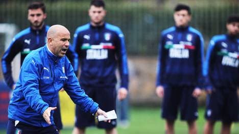 Luigi Di Biagio trainierte zuvor die U21 der Italiener