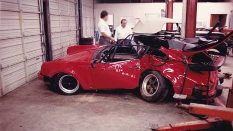 Ein schwerer Autounfall mit seinem Porsche beendete die Wrestling-Karriere von Magnum TA