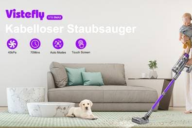 Top Angebot Kabelloser Staubsauger – mit beeindruckender Saugleistung und langer Laufzeit