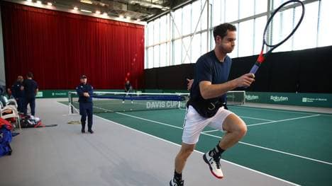 Andy Murray stand zuletzt beim Davis Cup auf dem Court