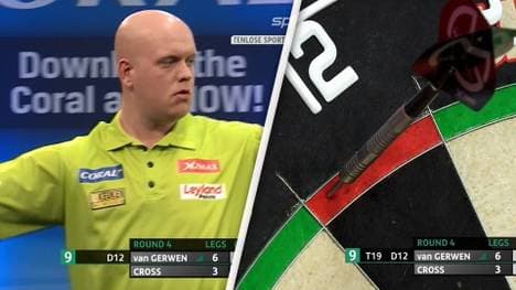 Michael van Gerwen gelingt der zweite 9-Darter des Jahres