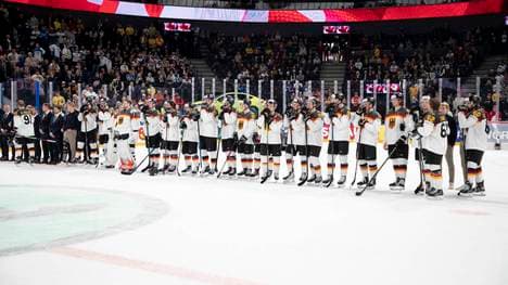 Deutschland gewann bei der Eishockey-WM 2023 Silber