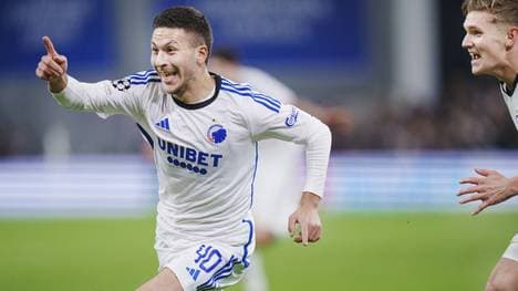 Roony Bardghji im Trikot von Kopenhagen